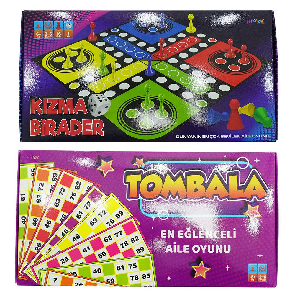 Tombala ve Kızma Birader Kutu Oyun Seti