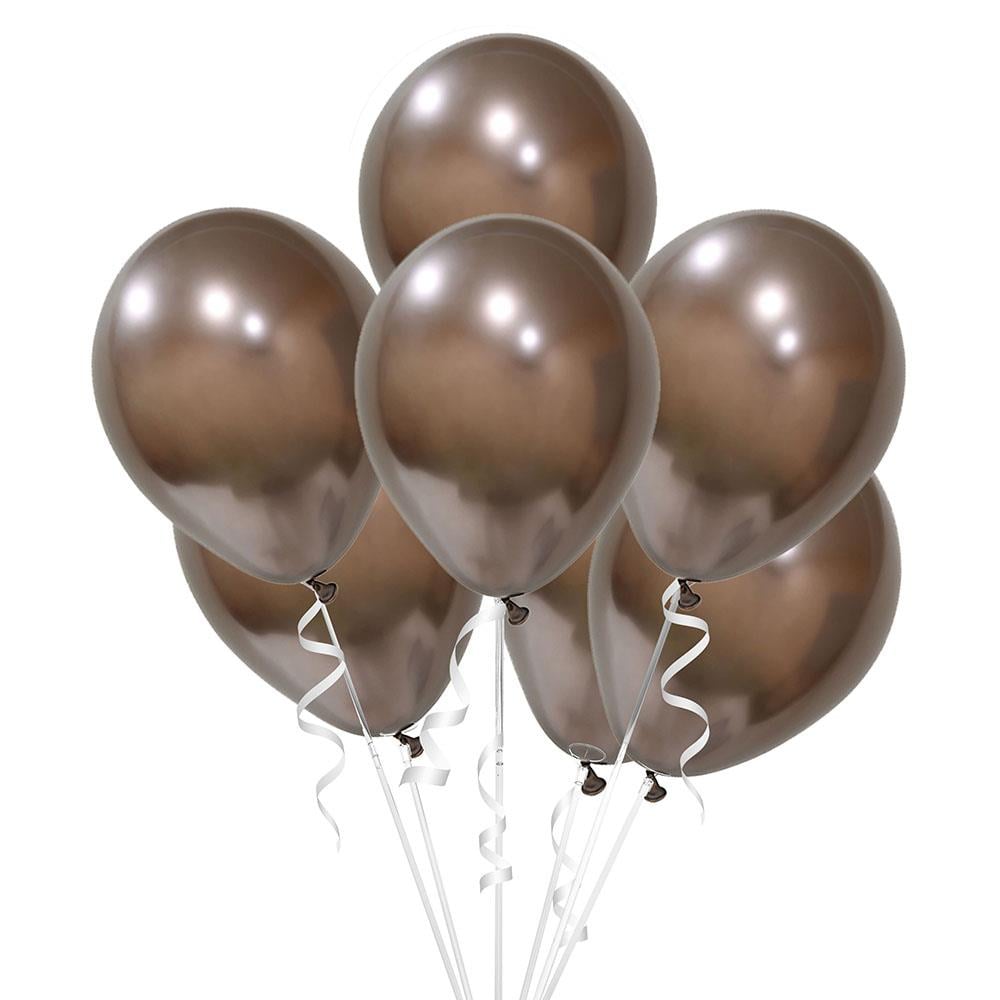 Truffle Metalik Krom Lateks Balon 10'lu