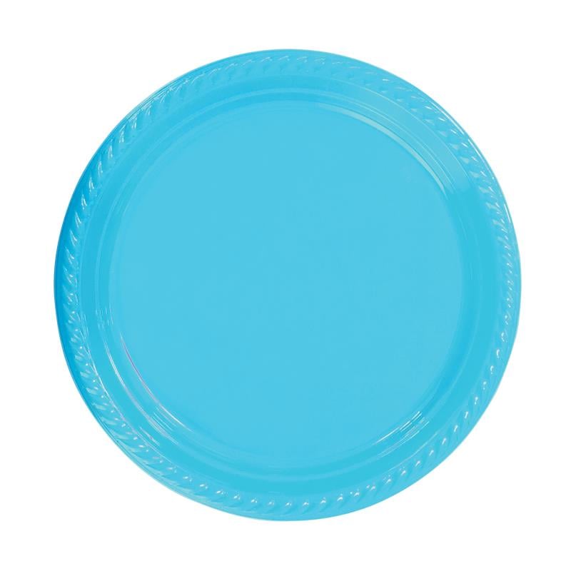 Turkuaz Plastik Tabak 22 cm 10'lu