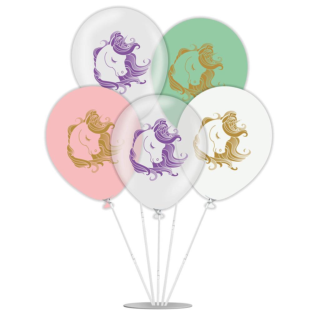 Unicorn Balonlu Stand Set 7'li