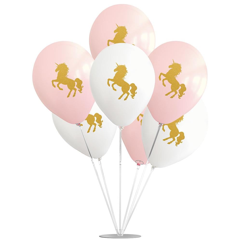 Unicorn Temalı Balon Stand Set 7'li