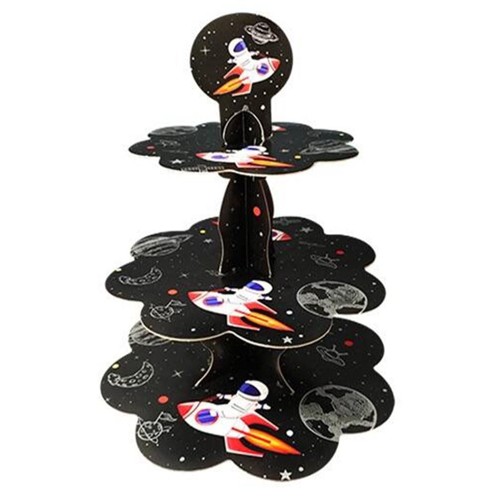 Uzay Temalı Cupcake Standı
