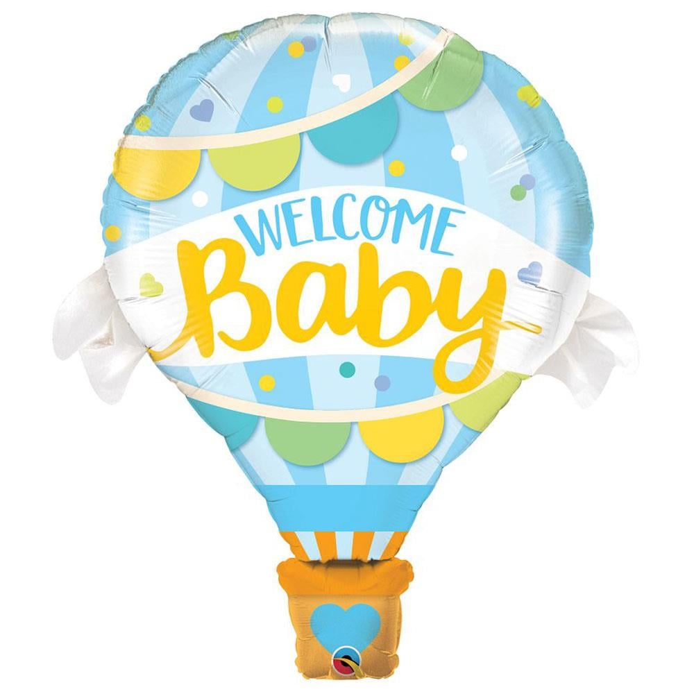 Welcome Baby Folyo Balon Mavi 85 cm
