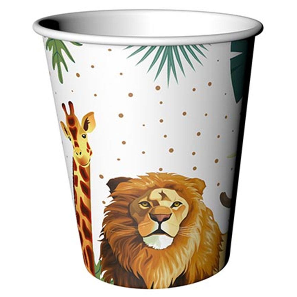 Wild Life Karton Bardak 8'li