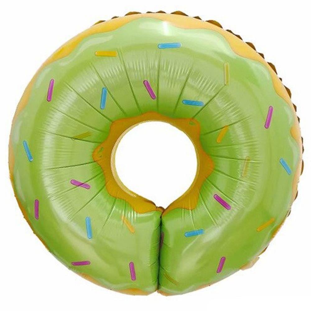 Yeşil Donut Folyo Balon 85 cm