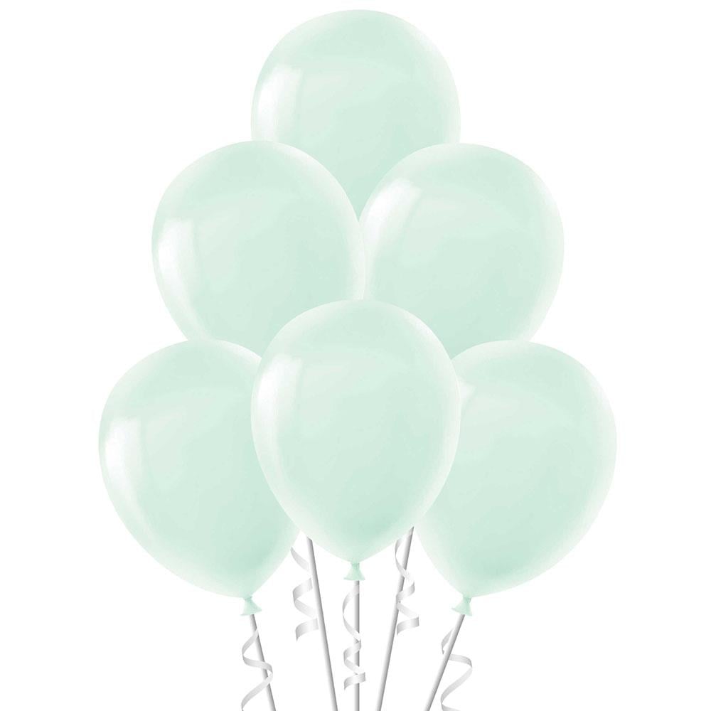 Yeşil Makaron Lateks Balon 10'lu