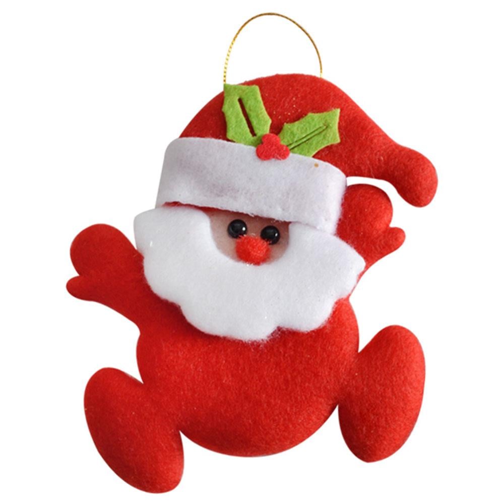 Yılbaşı Noel Baba Kırmızı Asma Süs 10 cm