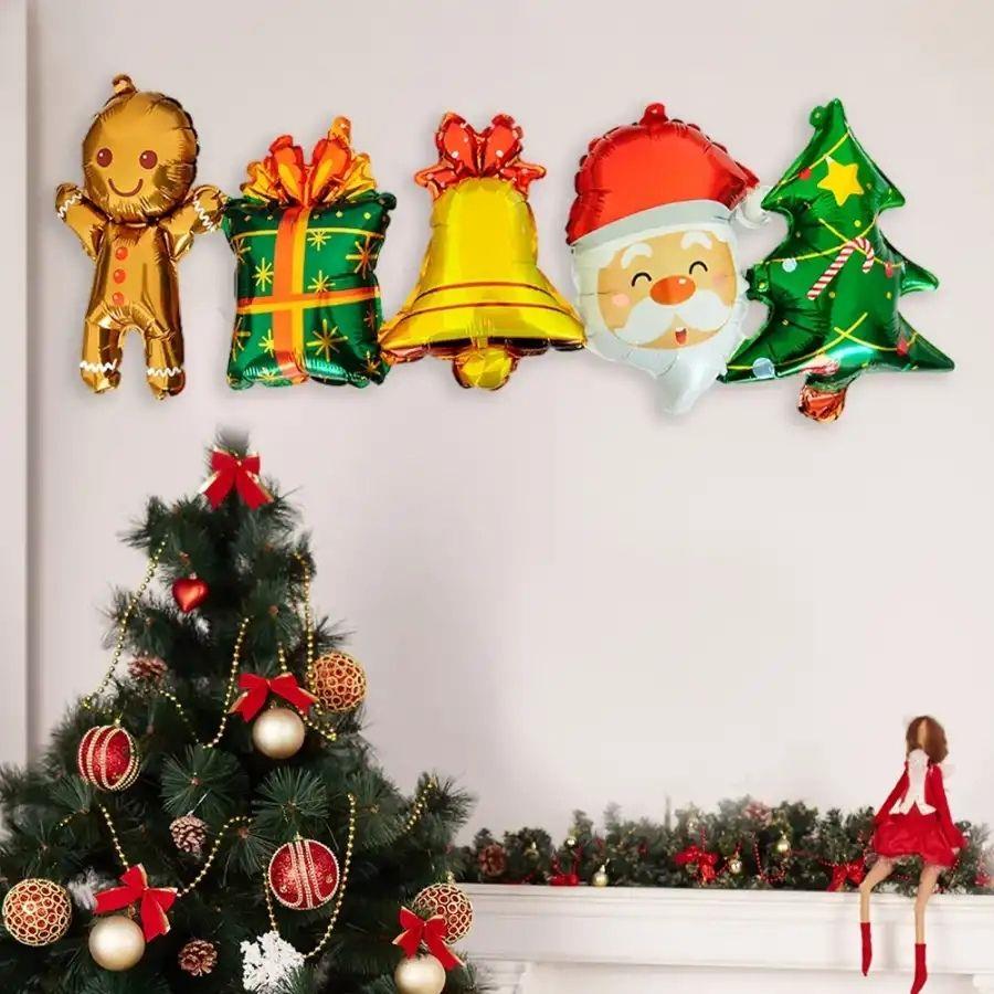 Yılbaşı Temalı Banner Folyo Balon 2'li