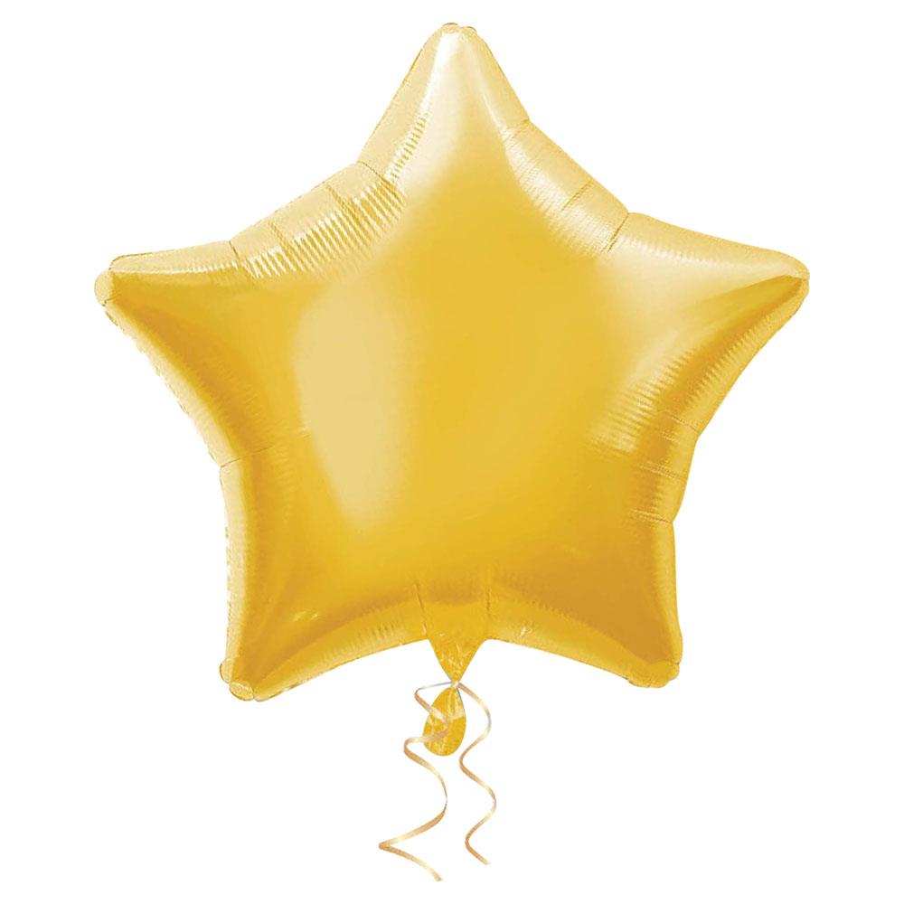 Yıldız Folyo Balon Altın 60 cm