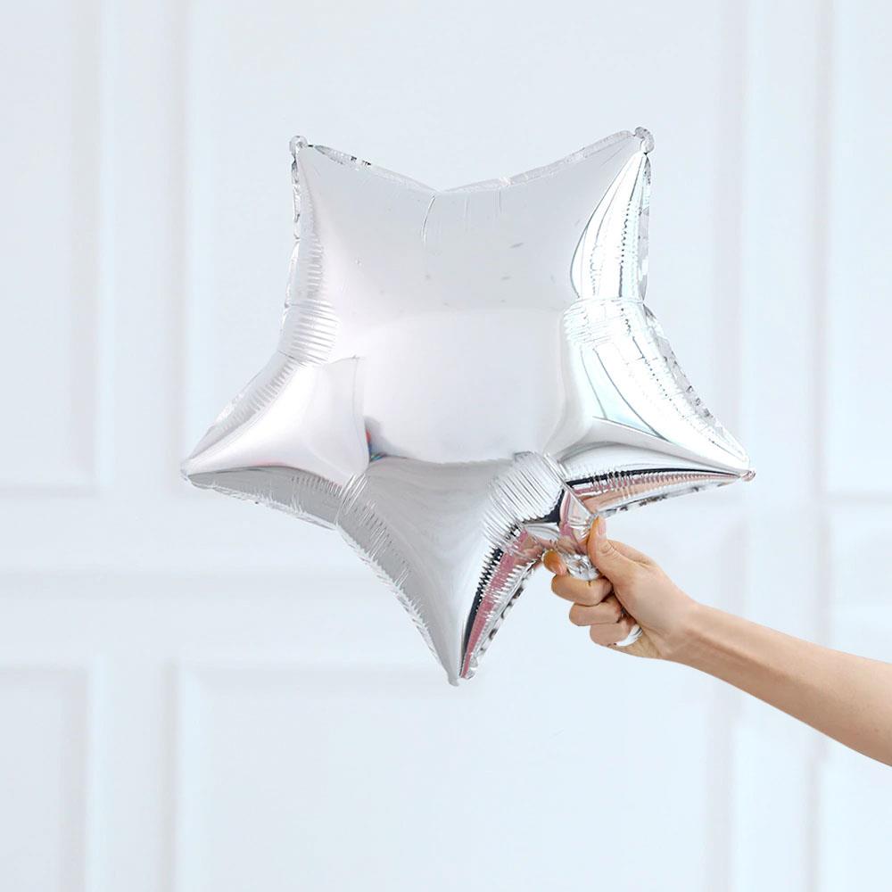 Yıldız Folyo Balon Gümüş 45 cm