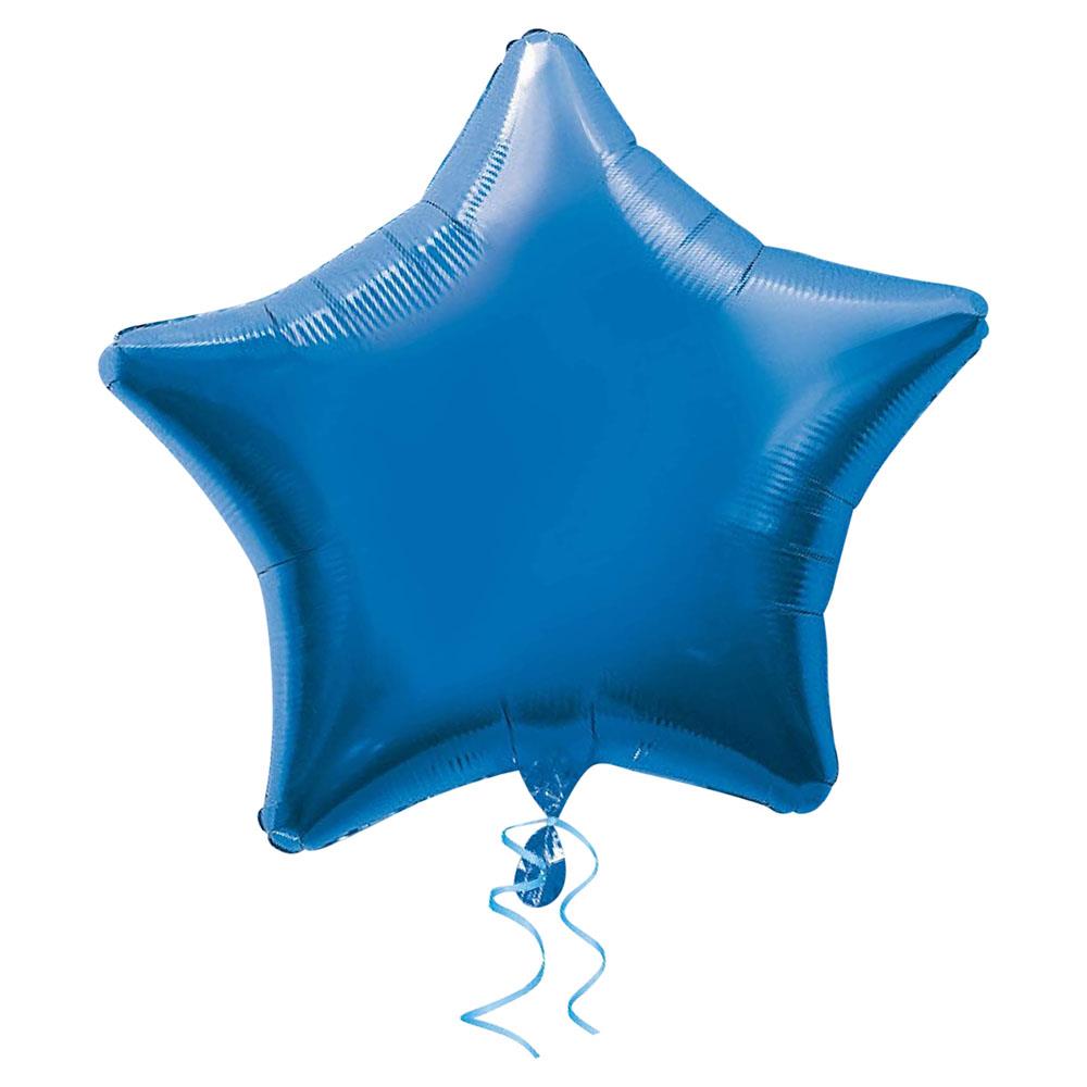 Yıldız Folyo Balon Mavi 60 cm
