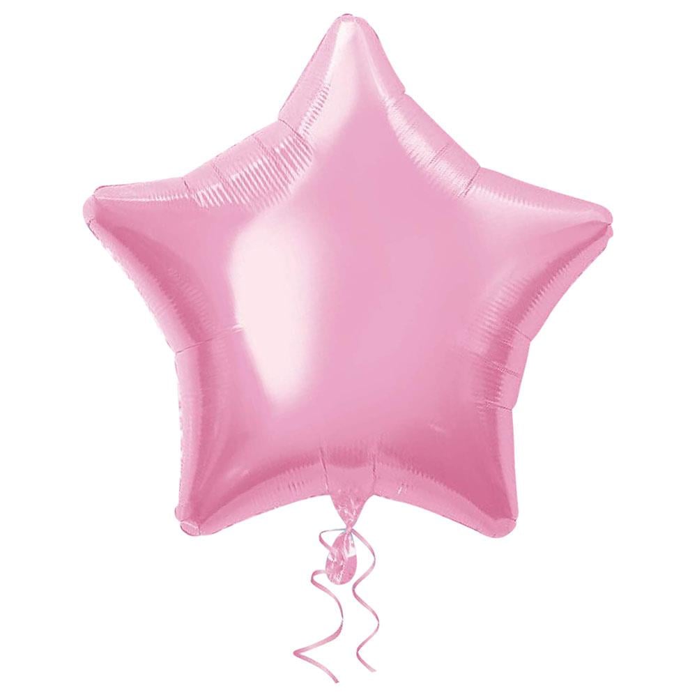 Yıldız Folyo Balon Pembe 60 cm