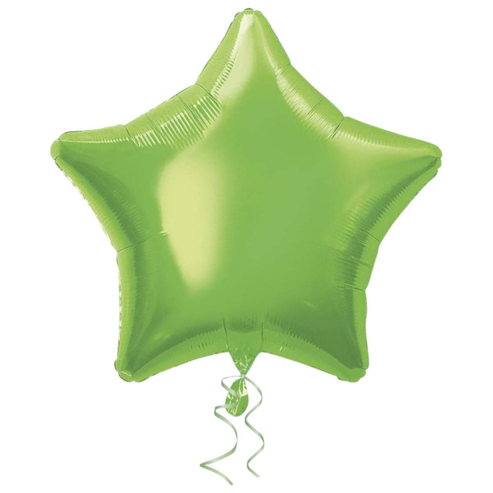 Yıldız Folyo Balon Yeşil 60 cm