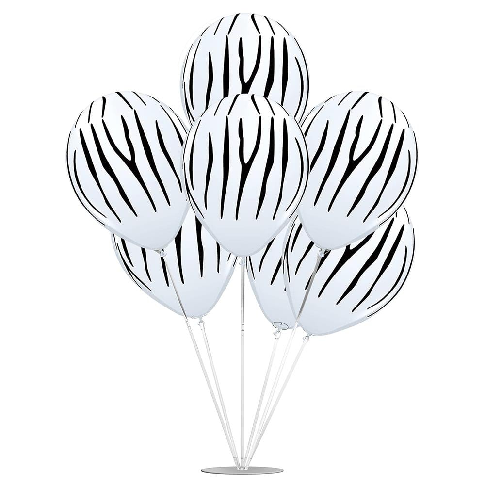 Zebra Balonlu Stand Set 7'li