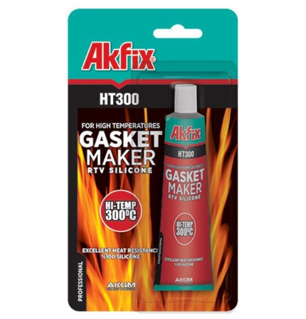 Akfix Yüksek Isı Silikon 50 Gr Sa215