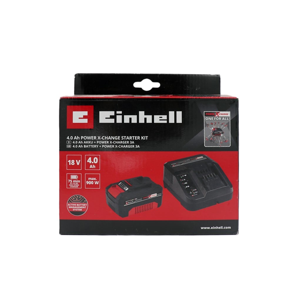 Einhell 18V 4,0Ah Pxc Starter Kit Akü + Şarj Cihazı