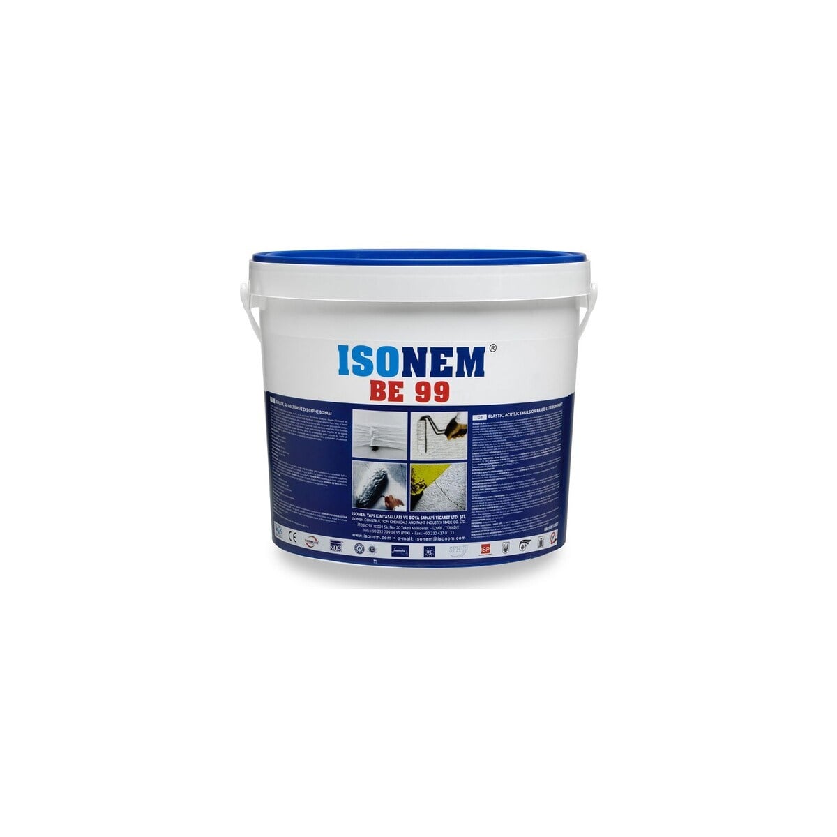 İsonem Be 99 Su Bazlı Dış Cephe Yalıtım Boyası 5 Kg