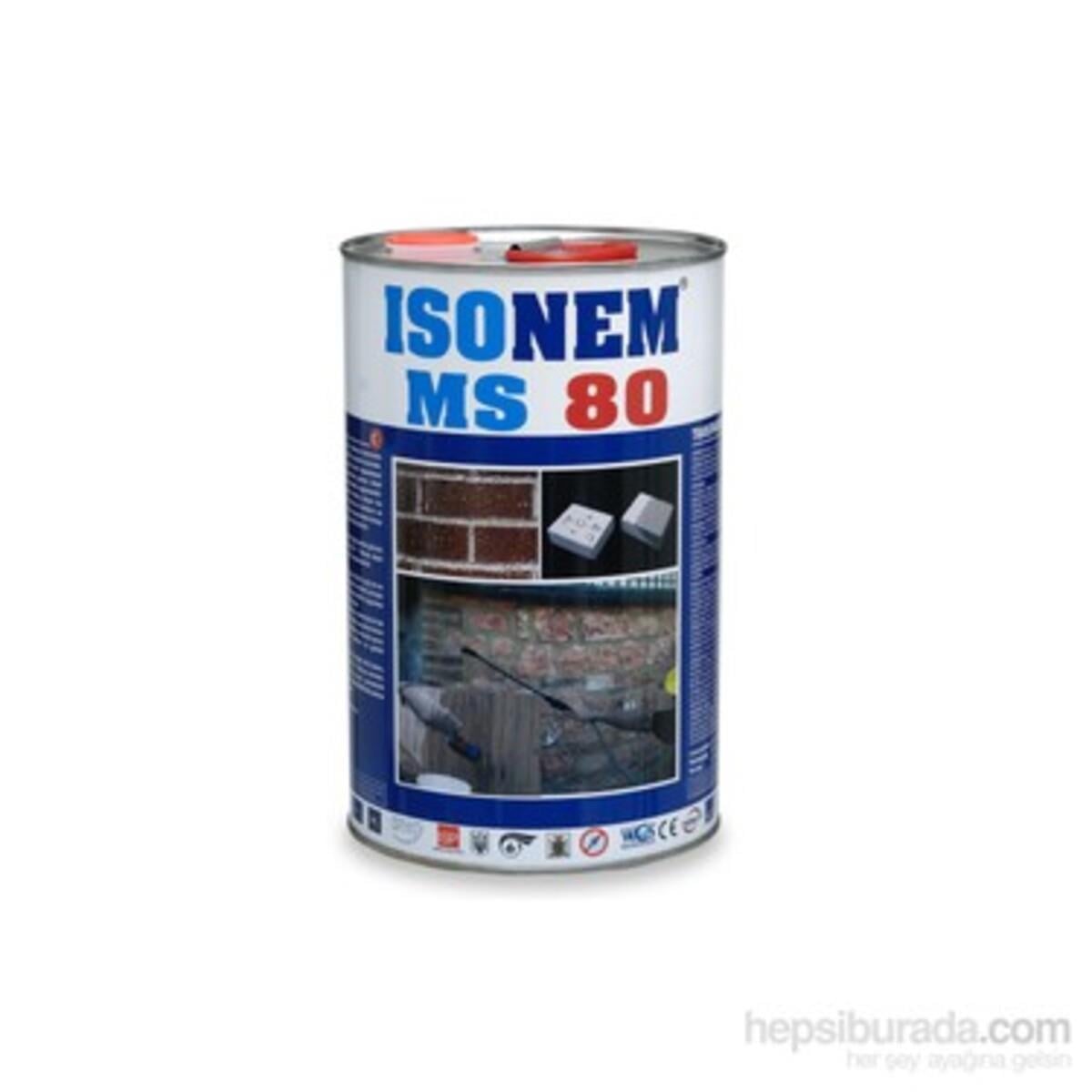 İsonem Ms 80 Dış Cephe Şeffaf Su Yalıtım 3,5 Lt
