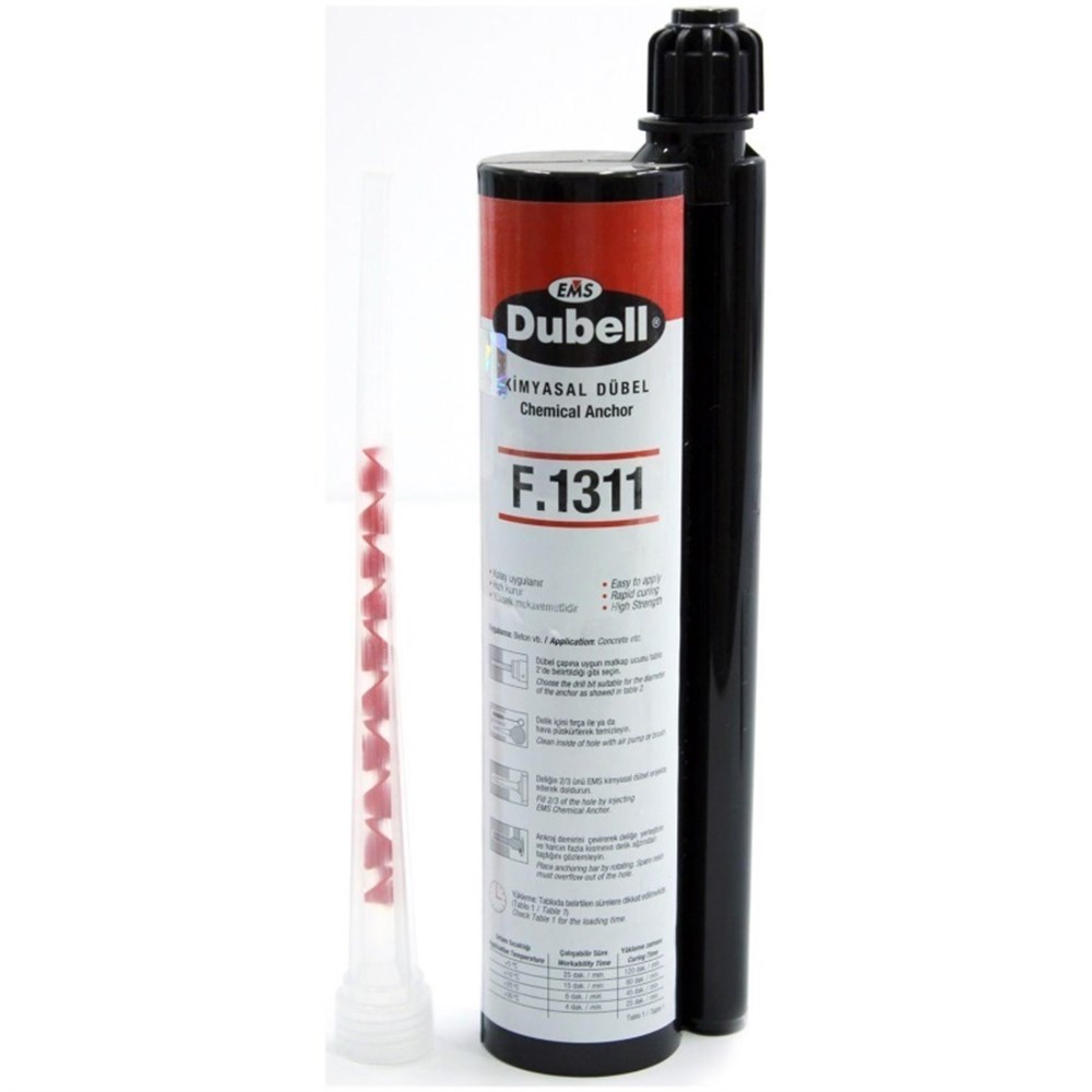 Kimyasal Dübel Ems 345 Ml