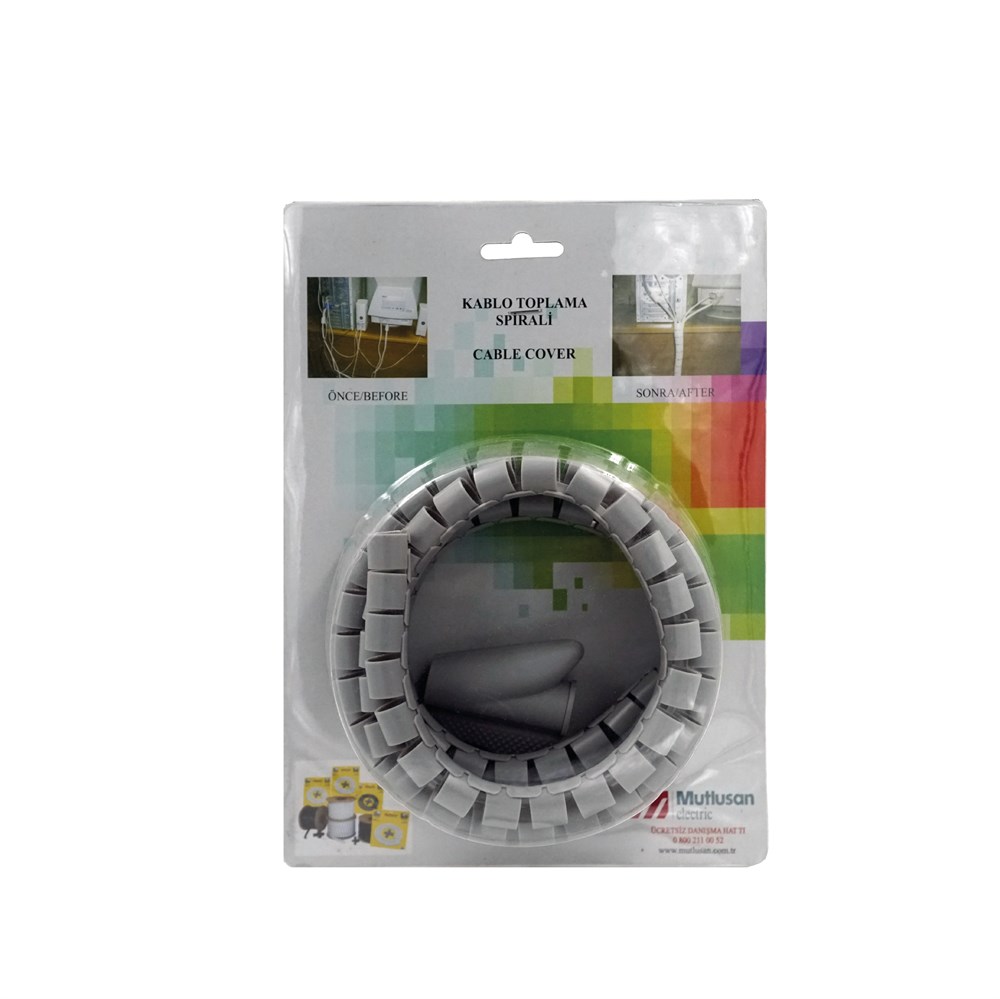 Mutlusan Kablo Toplama Spirali (1.5Mt)