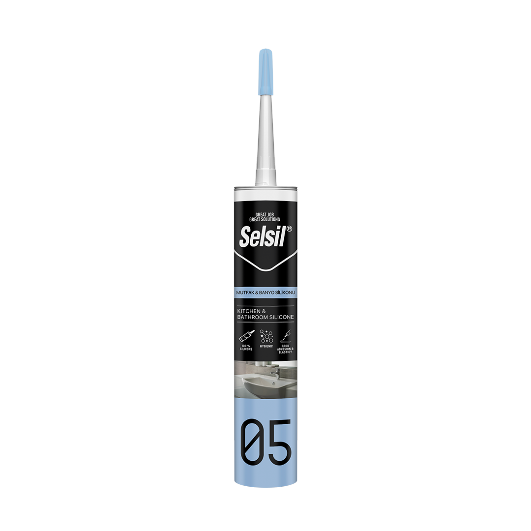 Selsil Duşakabin Silikonu  Şeffaf 310 Ml