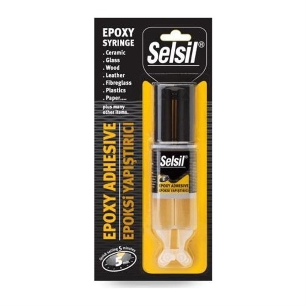 Selsil Epoxy Yapıştırıcı 5 Dk 28 Gr