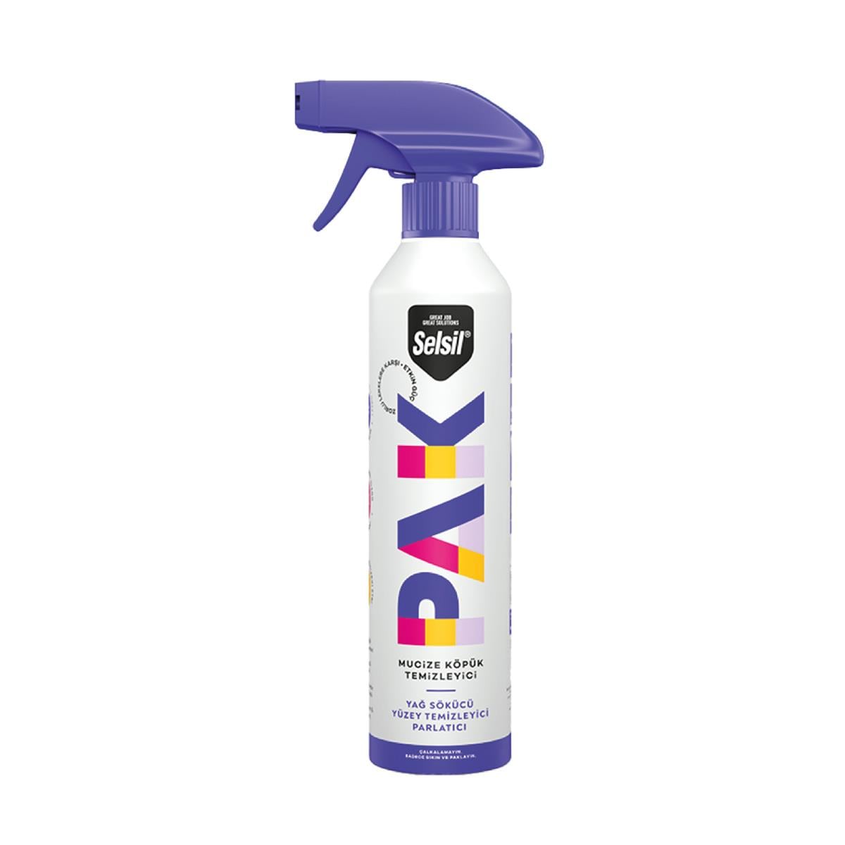 Selsil Pak Genel Amaçlı Temizleyici Sprey 500 ML