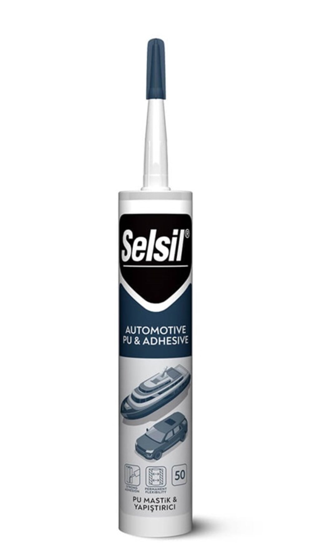 Selsil Pu Mastik Gri 280Ml