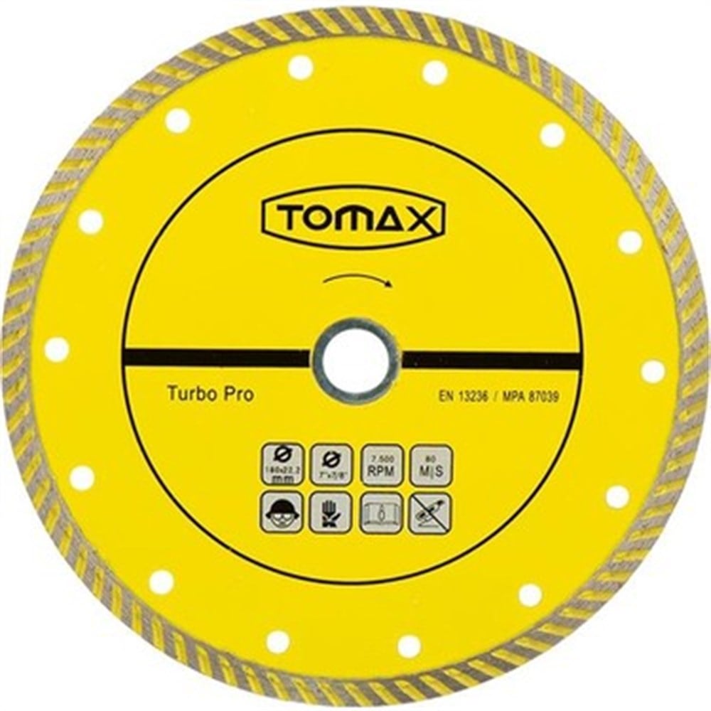 Tomax Turbo Elmas Mermer Kesici 115