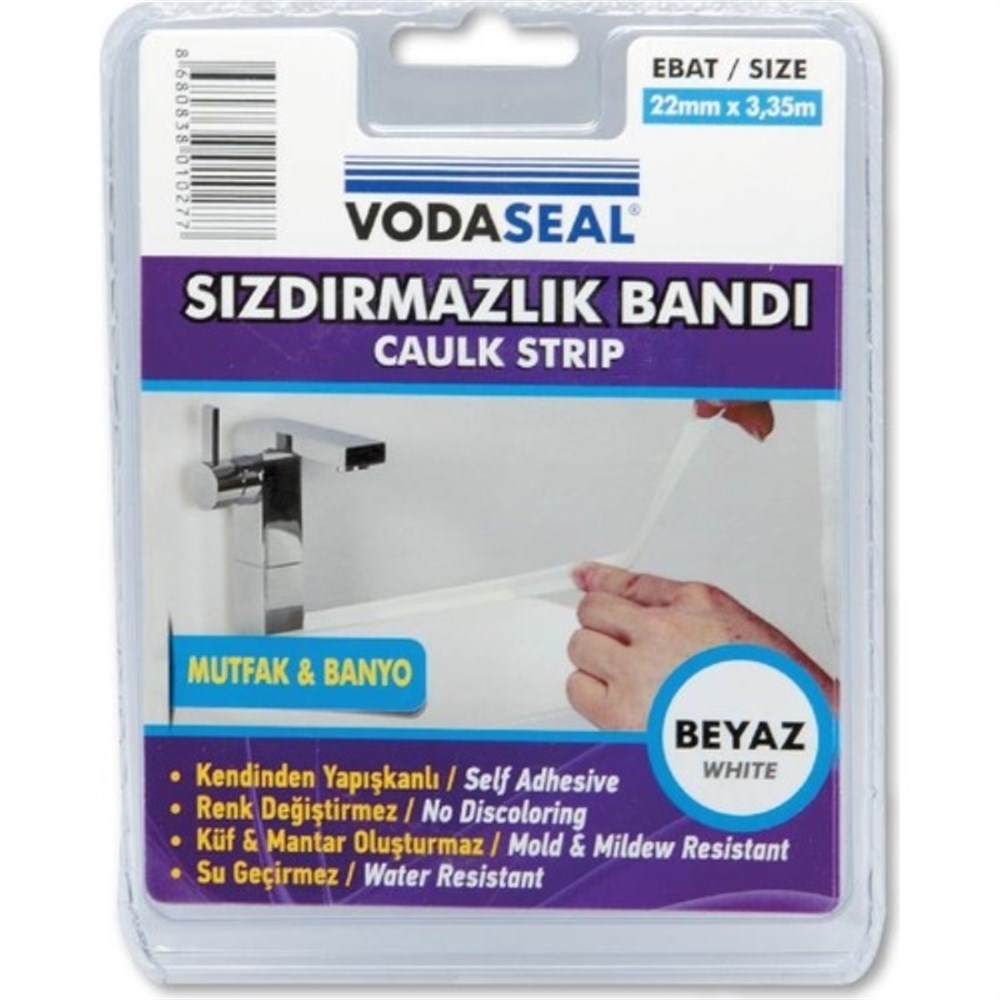 Vodaseal Sızdırmazlık Bandı 22 Mm X 3,35 M