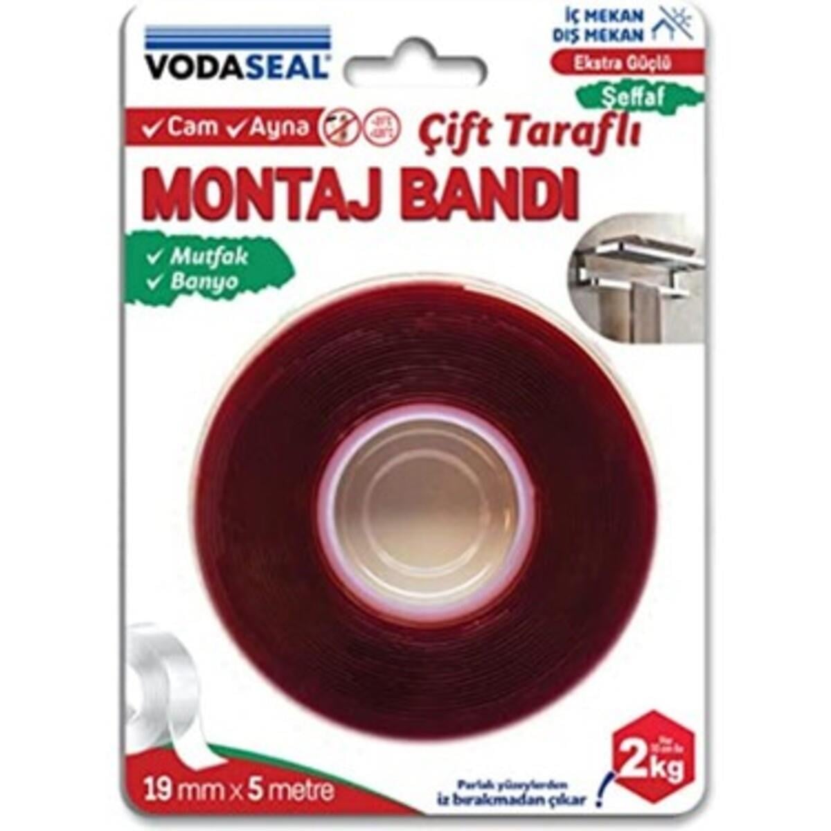 Vodaseal Vhd Bant Kırmızı 19MmX5Mt