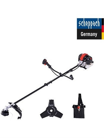 Scheppach Pbc520 Benzinli Yan Tırpan 52 Cc 1,4 Kw Misinalı Ve Bıçaklı Çim Çalı Kesici