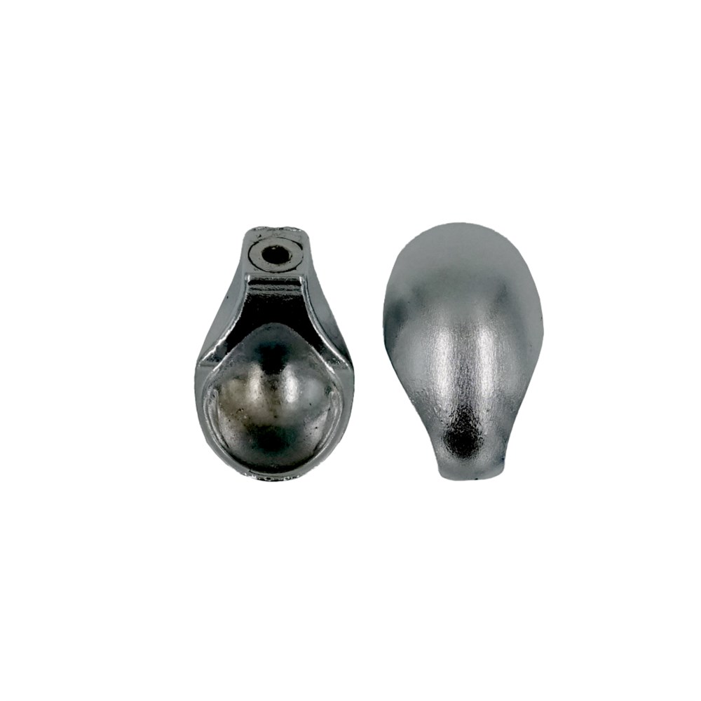 Büyük Misket Düğme (Zamak)Krom