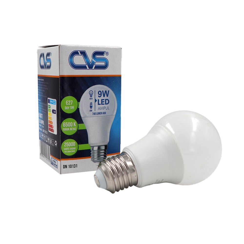 Cvs Led Ampul Soğuk Beyaz 9W E27