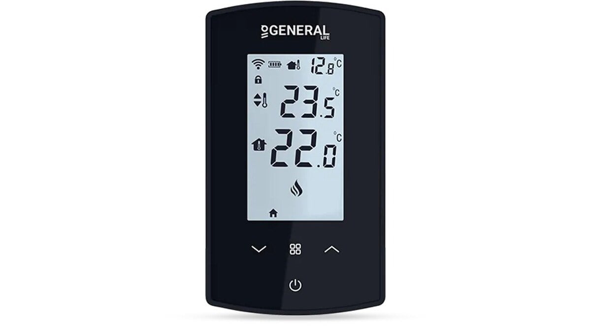 General Gaıa Ht-500s Smart Oda Termostatı Siyah (152-0130-030