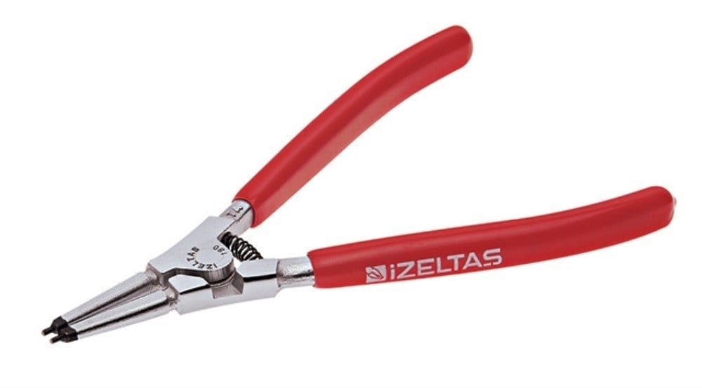 İzeltaş Dış Segman Pense Yaylı Düz 140 Mm