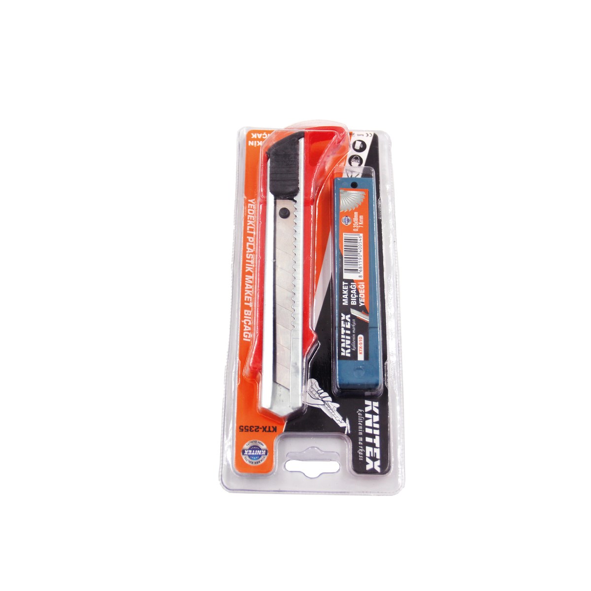 Knitex Metal Maket Bıçağı 10 Yedekli Ktx-2355