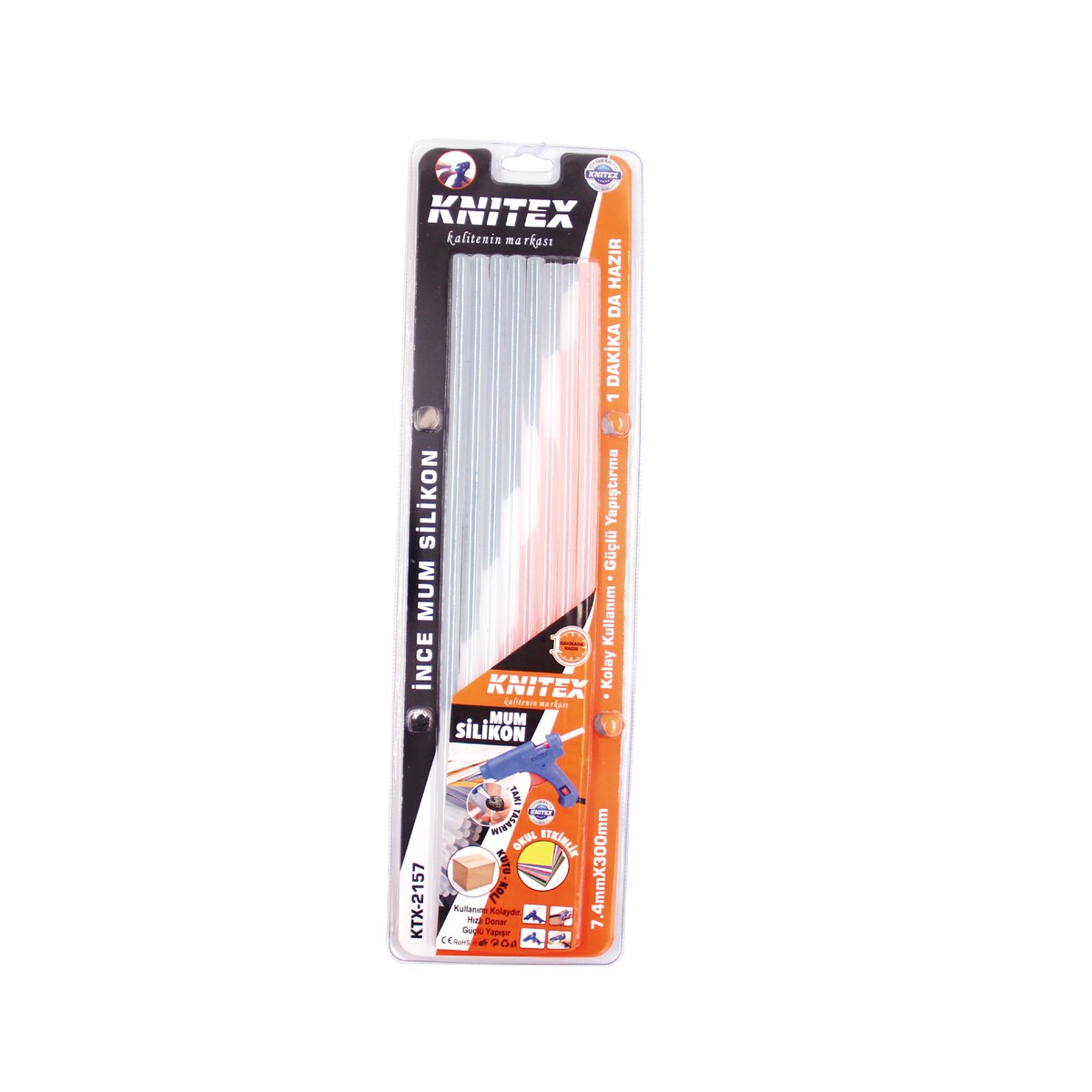 Knitex Mum Silikon İnce 8 Li Ktx-2157 7,4X300 Mm