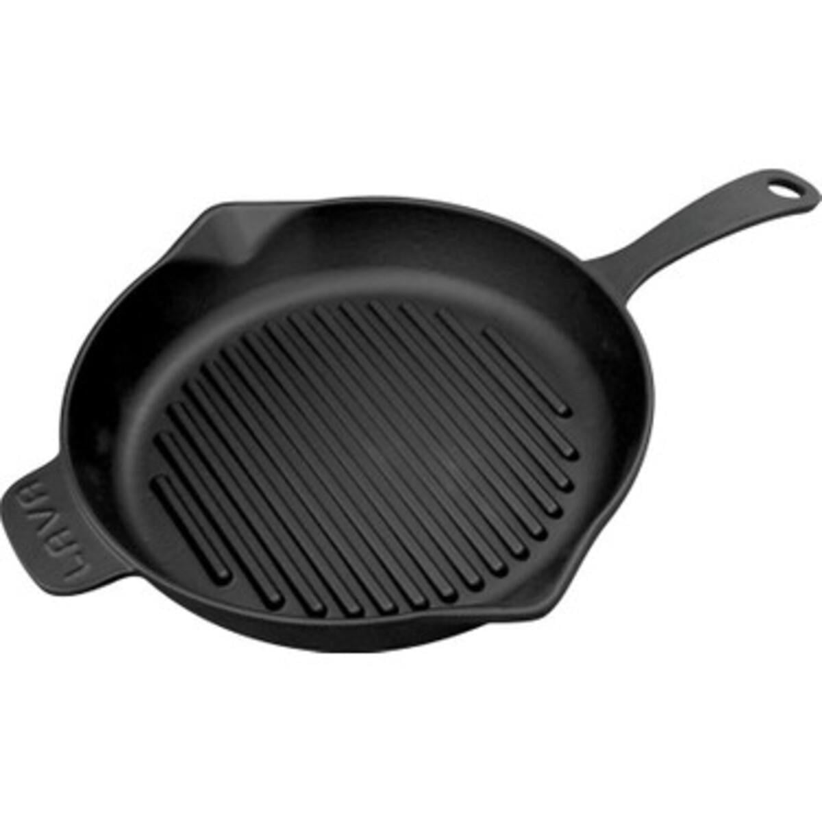 Lava Yuvarlak Saplı Izgara Tava 28 Cm