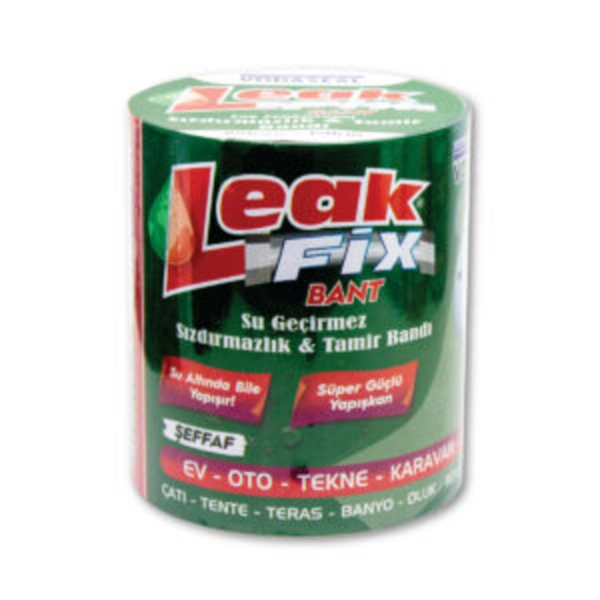 Leak Fix Yama Bant 100Mm X 1,5 Mt Şeffaf