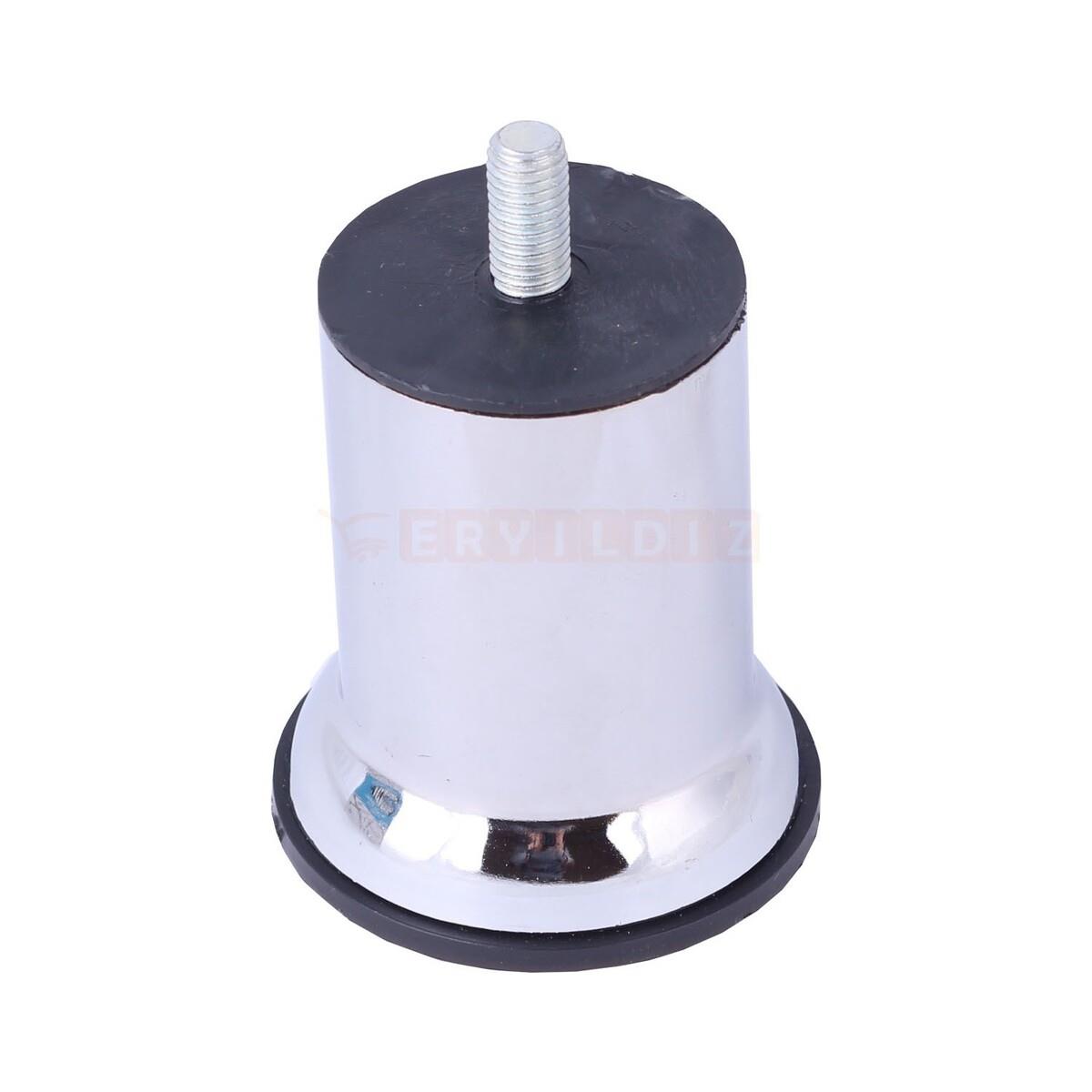 Metalize Krom Ayak 8 Cm Metrik 8 Mm