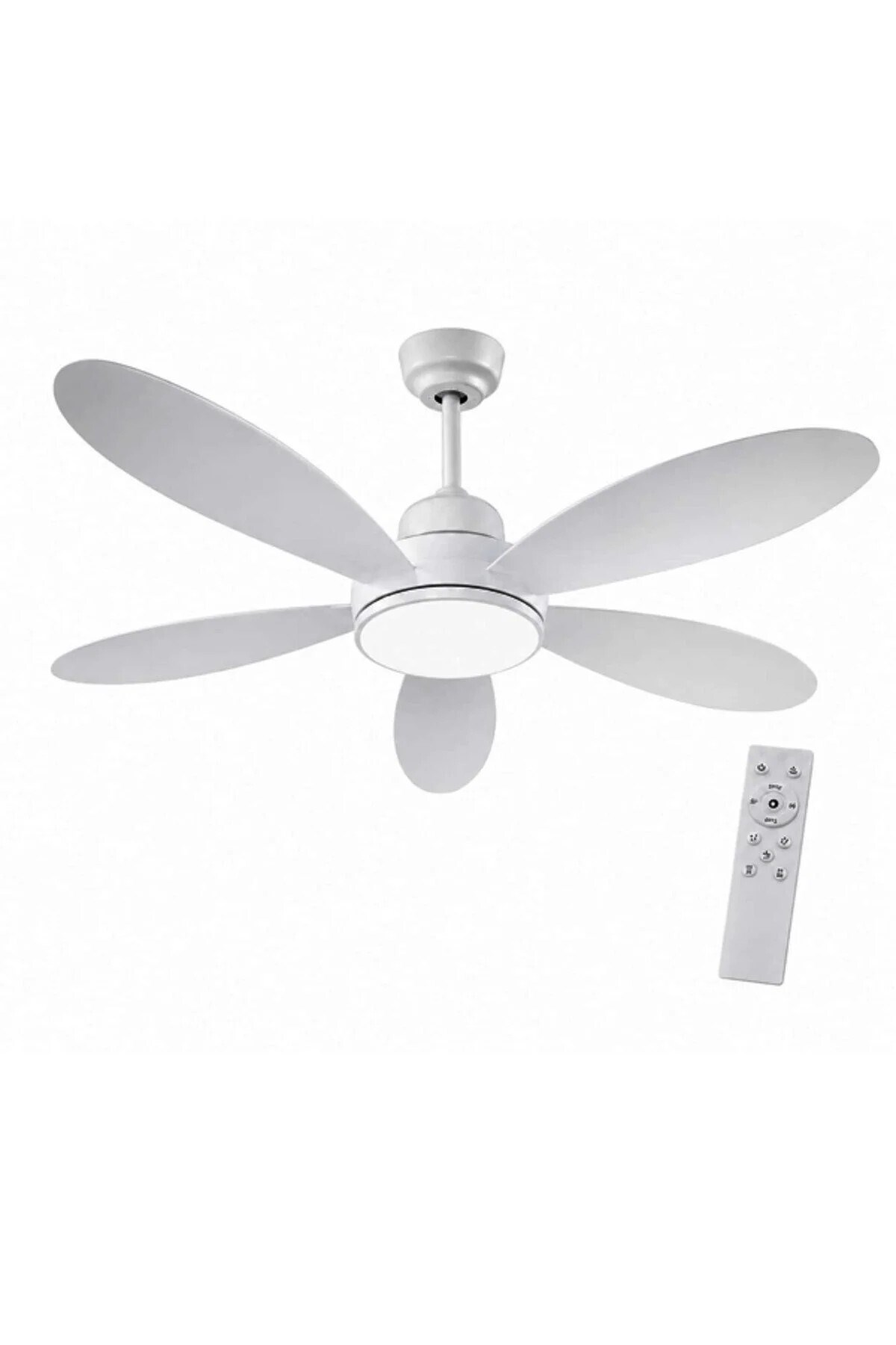 Panther Eco Fan Light 3in1 Kumandalı Led Tavan Vantilatörü 15w, 3 Hızlı, 6 Kanatlı, Beyaz