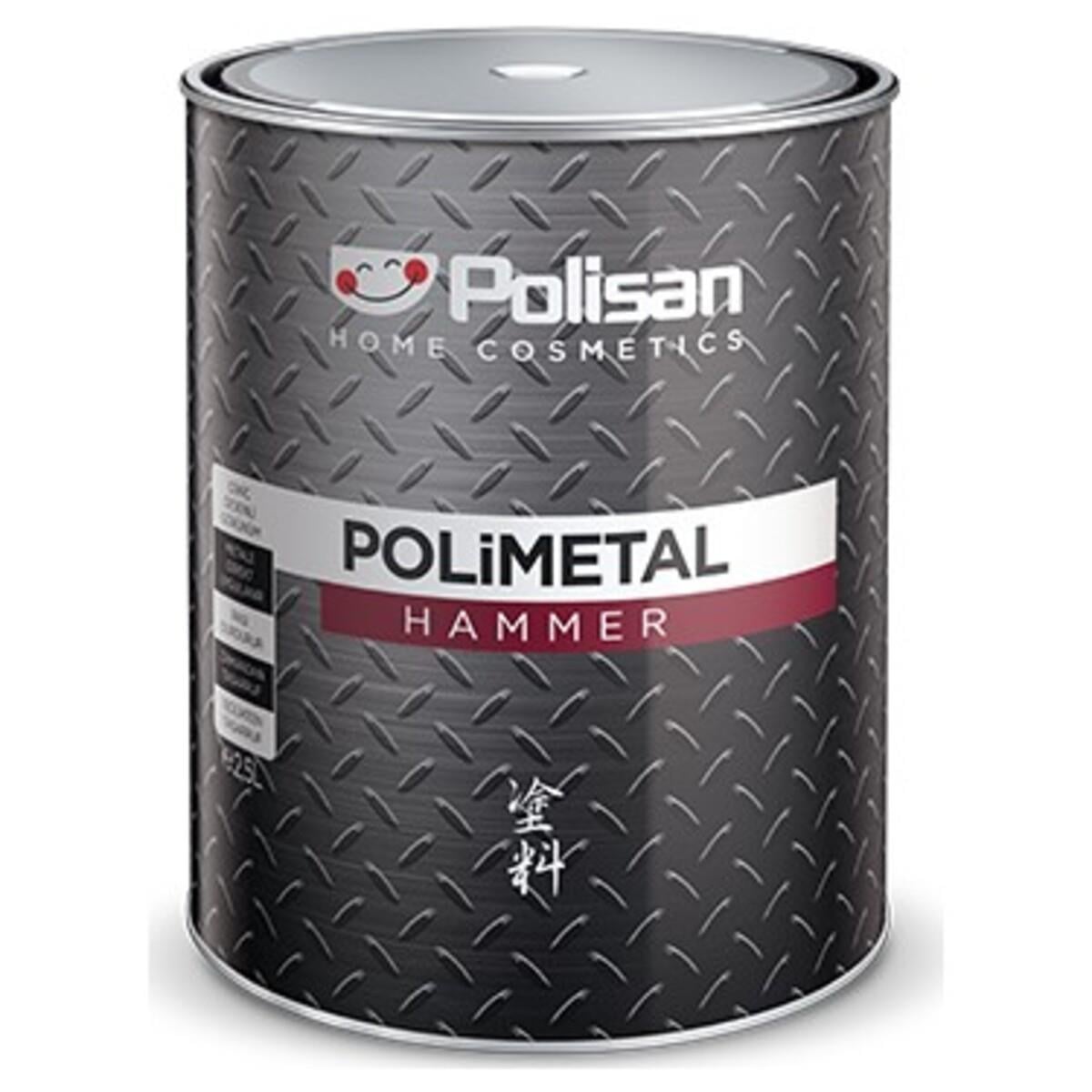 Polisan Polimetal Hammer Siyah 0,750 Lt