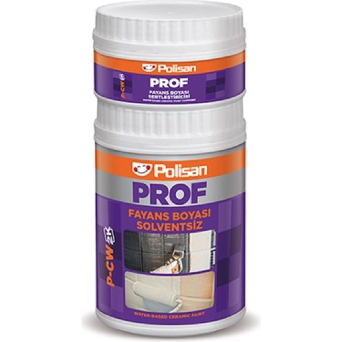 Polisan Prof Solventsiz Fayans Boyası 1 Kg P-cw