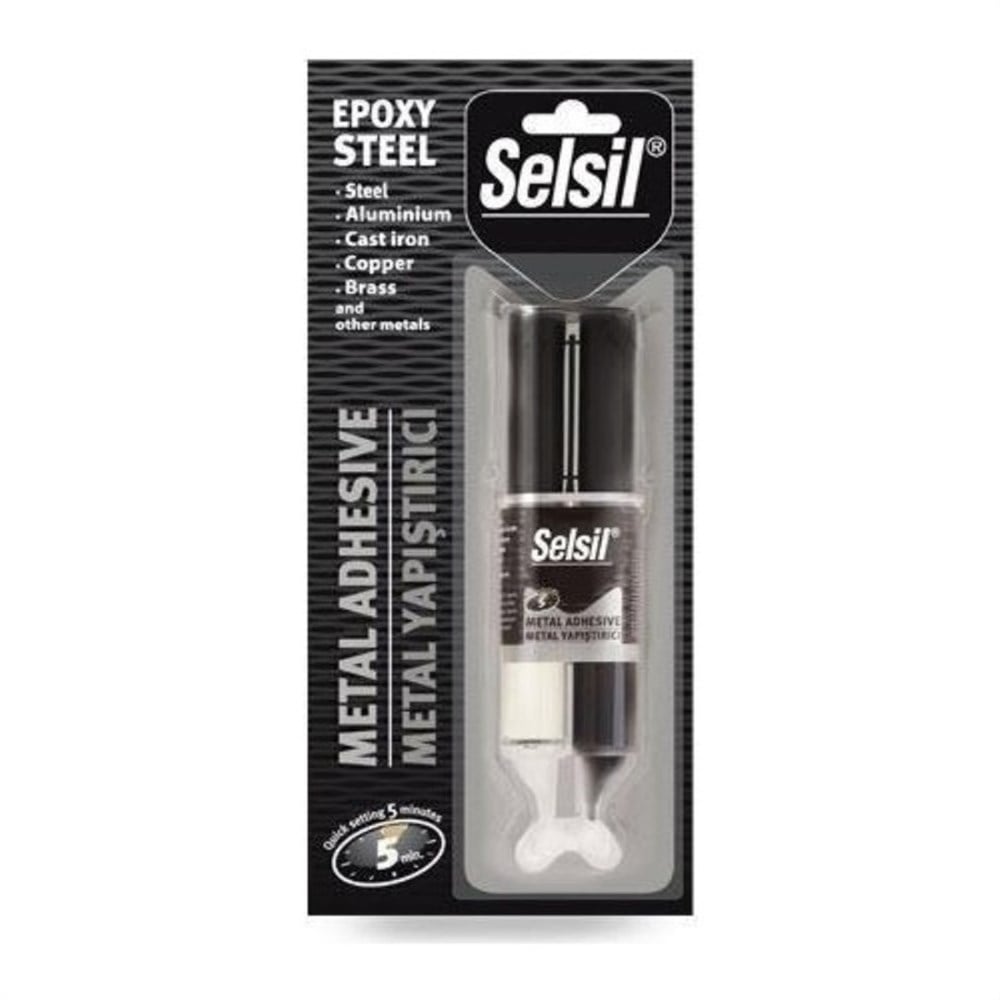 Selsil Epoxy Metal Yapıştırıcı 5 Dk 28 Gr