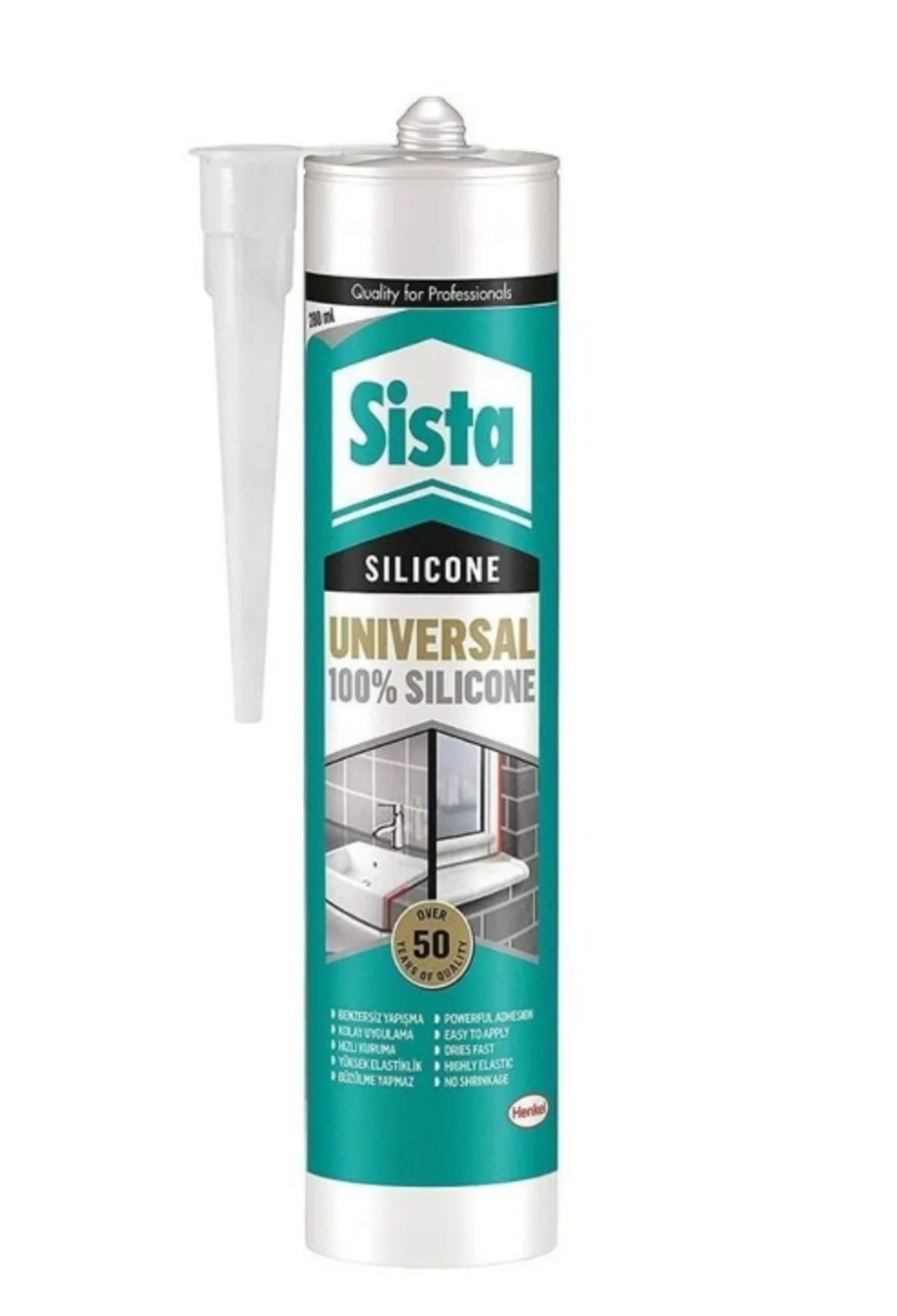 Sista Silikon Beyaz 280 Ml