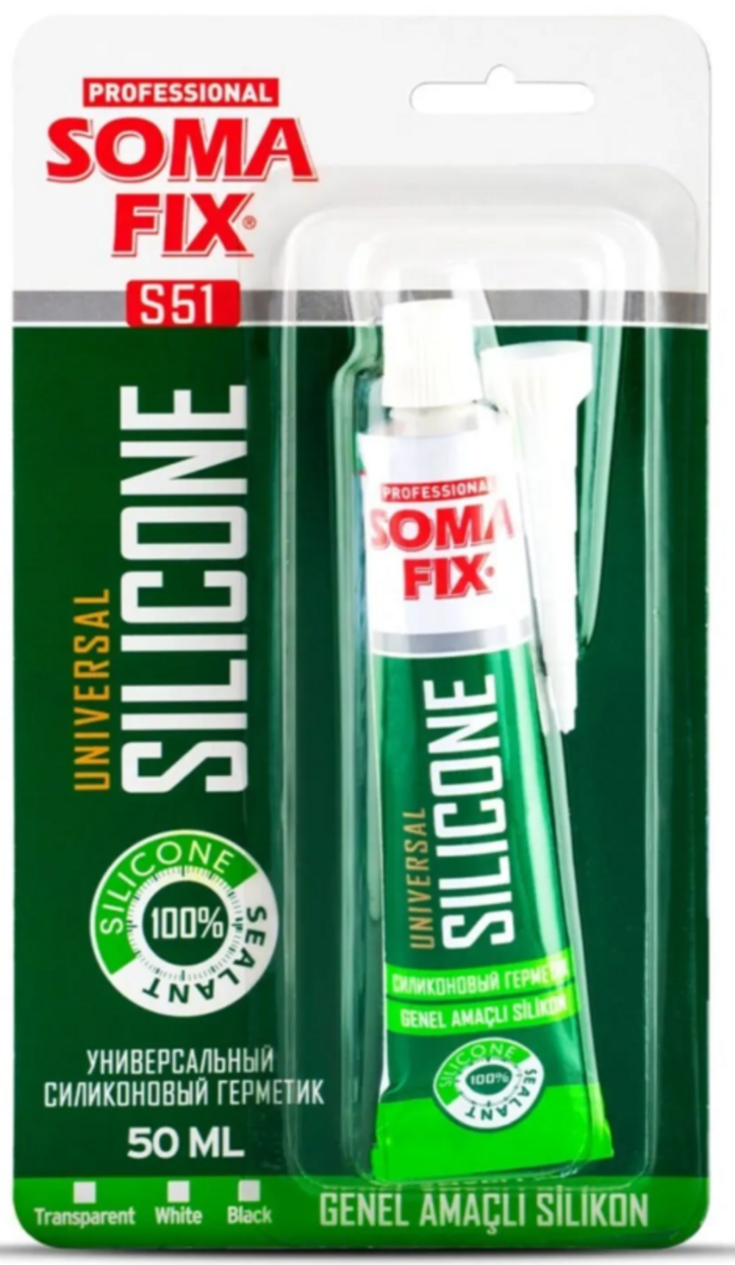 Somafix Silikon Genel Amaçlı 50ml (NB102016)