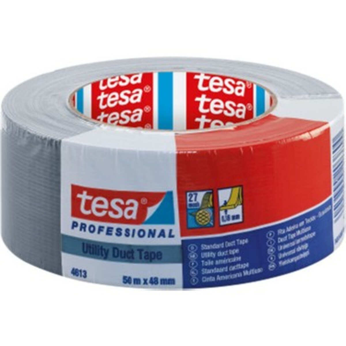Tesa 4313 Duck Tape Bant Gri 50X48