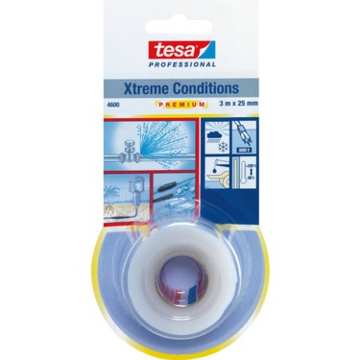 Tesa Xtreme Silikon Bant 3MX25Mm