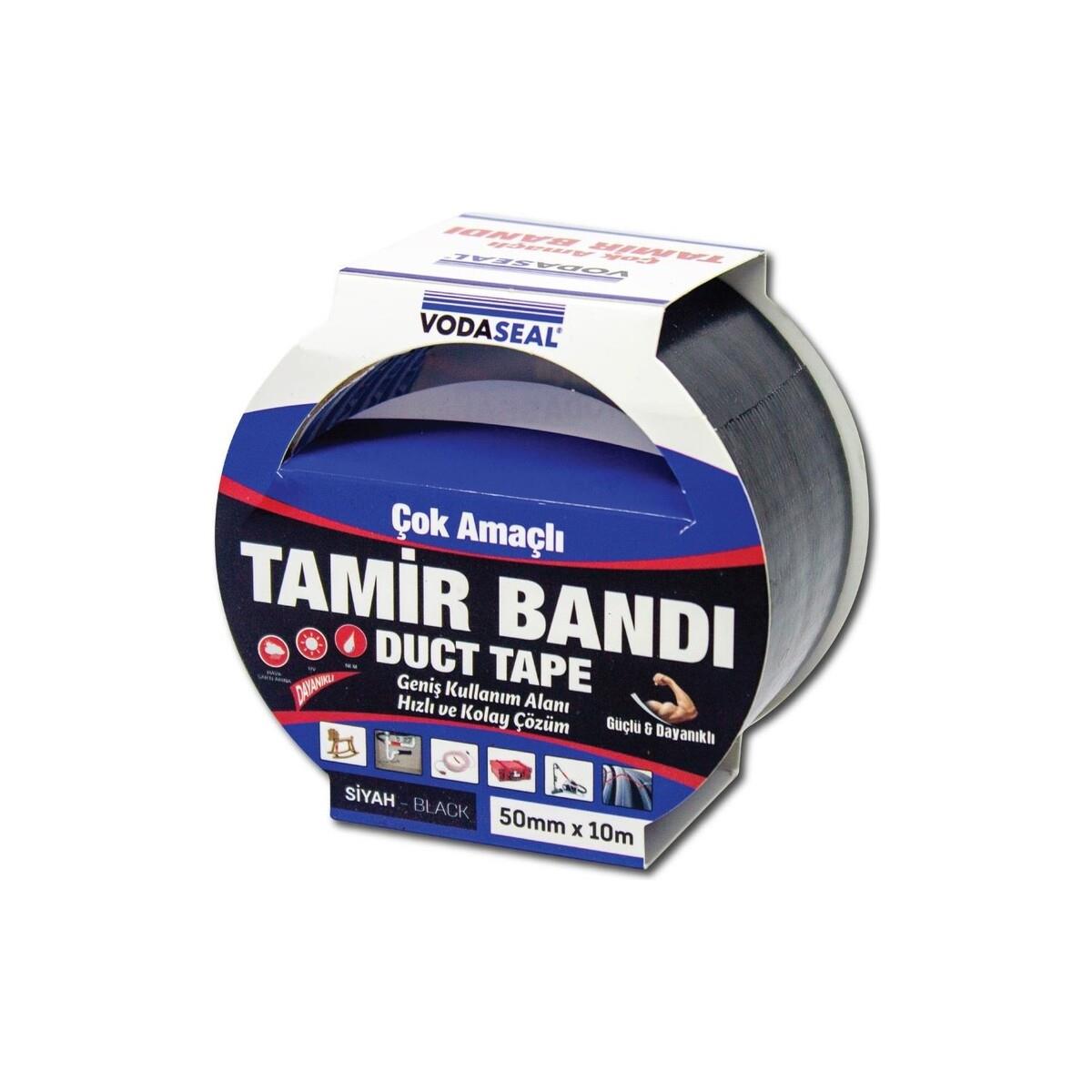 Vodaseal Duck Tape Tamir Bandı 50MmX10m Siyah